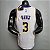 Regata Basquete NBA Lakers Davis 3 Branca Edição Jogador Silk - Imagem 2