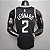Regata Basquete NBA Los Angeles Clippers Leonard 2 Preta Edição Jogador Silk - Imagem 2