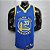 Regata Basquete NBA Golden State Warriors Curry 30 Azul Edição Jogador Silk - Imagem 1