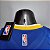 Regata Basquete NBA Golden State Warriors Thompson 11 Azul Edição Jogador Silk - Imagem 8
