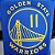 Regata Basquete NBA Golden State Warriors Thompson 11 Azul Edição Jogador Silk - Imagem 5