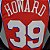 Regata Basquete NBA Philadelphia 76ers Howard 38 Vermelha Edição Jogador Silk - Imagem 3