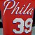 Regata Basquete NBA Philadelphia 76ers Howard 38 Vermelha Edição Jogador Silk - Imagem 6