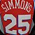 Regata Basquete NBA Philadelphia 76ers Simmons 25 Vermelha Edição Jogador silk - Imagem 7