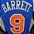 Regata Basquete NBA New York Knicks Barrett 9 Azul Edição Jogador Silk - Imagem 6