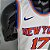 Regata Basquete NBA New York Knicks Lin 17 Branca Edição Jogador Silk - Imagem 7