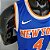 Regata Basquete NBA  New York Knicks Rose 4 Azul Edição Jogador Silk - Imagem 3