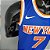 Regata Basquete NBA New York Knicks Anthony 7 azul Edição Jogador Silk - Imagem 7