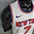 Regata Basquete NBA  New York Knicks Anthony 7 Branca Edição Jogador Silk - Imagem 5
