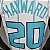 Regata Basquete NBA Charlotte Hornets Hayward 20 Branca Edição Jogador Silk - Imagem 8
