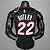 Regata Basquete NBA Miami Heat Butler 22 Preta Edição Jogador Silk - Imagem 2