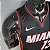 Regata Basquete NBA Miami Heat Adebayo 13 Preta Edição Jogador Silk - Imagem 7