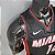 Regata Basquete NBA Miami Heat Herro 14 Preta Edição Jogador Silk - Imagem 6