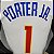 Regata Basquete NBA Denver Nuggets Porter Jr 1 Branca Edição Jogador Silk - Imagem 5