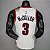 Regata Basquete NBA Portland Trail Blazers McCollum 3 Branca Edição Jogador Silk - Imagem 2