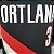 Regata Basquete NBA Portland Trail Blazers  McCollum 3 Preta Edição Jogador Silk - Imagem 5