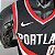 Regata Basquete NBA Portland Trail Blazers Anthony 00 Preta Edição Jogador Silk - Imagem 3