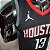 Regata Basquete NBA Houston Rockets Harden 12 Preta Edição Jogador Silk - Imagem 8