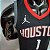 Regata Basquete NBA Houston Rockets McGrady 1 Preta Edição Jogador Silk - Imagem 5