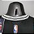 Regata Basquete NBA San Antonio Spurs Derozan 10 Preta Edição Jogador Silk - Imagem 6