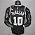 Regata Basquete NBA San Antonio Spurs Derozan 10 Preta Edição Jogador Silk - Imagem 2