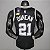Regata Basquete NBA San Antonio Spurs Duncan 21 Preta Edição Jogador Silk - Imagem 2