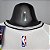 Regata Basquete NBA San Antonio Spurs Parker 9 Branca Edição Jogador Silk - Imagem 3