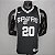 Regata Basquete NBA San Antonio Spurs Ginobili 20 Preta Edição Jogador Silk - Imagem 1