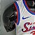 Regata Basquete NBA Philadelphia 76ers iverson 3 Edição Retro Limitada Jogador Silk - Imagem 4