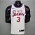 Regata Basquete NBA Philadelphia 76ers iverson 3 Edição Retro Limitada Jogador Silk - Imagem 1
