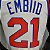 Regata Basquete NBA Philadelphia 76ers Embiid 21  Edição Retro Limitada Jogador Silk - Imagem 9