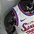 Regata Basquete NBA Philadelphia 76ers Simmons 25 Edição Retro Limitada Jogador Silk - Imagem 3