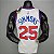 Regata Basquete NBA Philadelphia 76ers Simmons 25 Edição Retro Limitada Jogador Silk - Imagem 2