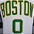 Regata Basquete NBA Boston Celtics Tatum 0 Platina Limitada Edição Jogador Silk - Imagem 5