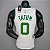 Regata Basquete NBA Boston Celtics Tatum 0 Platina Limitada Edição Jogador Silk - Imagem 2