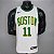 Regata Basquete NBA Boston Celtics Irving 11 Platina Limitada Edição Jogador Silk - Imagem 1