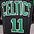 Regata Basquete NBA Boston Celtics Irving 11 Preta Edição Jogador Silk - Imagem 3