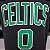 Regata Basquete NBA Boston Celtics Tatum 0 Preta Edição Jogador Silk - Imagem 7