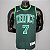 Regata Basquete NBA Boston Celtics Brown 7 Verde Escuro Edição Jogador Silk - Imagem 1