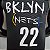 Regata Basquete NBA Brooklyn Nets Levert 22 Edição Preta Jogador Silk - Imagem 10