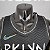 Regata Basquete NBA Brooklyn Nets Harden 13 Edição Preta Jogador Silk - Imagem 3