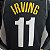 Regata Basquete NBA Brooklyn Nets Irving 11 Edição Preta Jogador Silk - Imagem 8