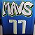 Regata Basquete NBA Dallas Mavericks Doncic 77 Azul Edição Jogador Silk - Imagem 5