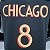 Regata Basquete NBA Chicago Bulls Lavine 8 Edição Jogador Silk - Imagem 8