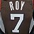 Regata Basquete NBA Portland Trail Blazers Roy 7 Marrom Edição Jogador Silk - Imagem 4