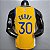 Regata Basquete NBA Golden State Warriors Curry 30 Amarela Edição Jogador Silk - Imagem 2
