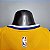 Regata Basquete NBA Golden State Warriors Durant 35 Amarela Edição Jogador Silk - Imagem 5
