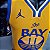 Regata Basquete NBA Golden State Warriors Thompson 11 Amarela Edição Jogador Silk - Imagem 2