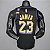 Regata Basquete NBA Los Angeles Lakers James 23 Edição Jogador Silk - Imagem 2