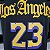Regata Basquete NBA Los Angeles Lakers James 23 Edição Jogador Silk - Imagem 8